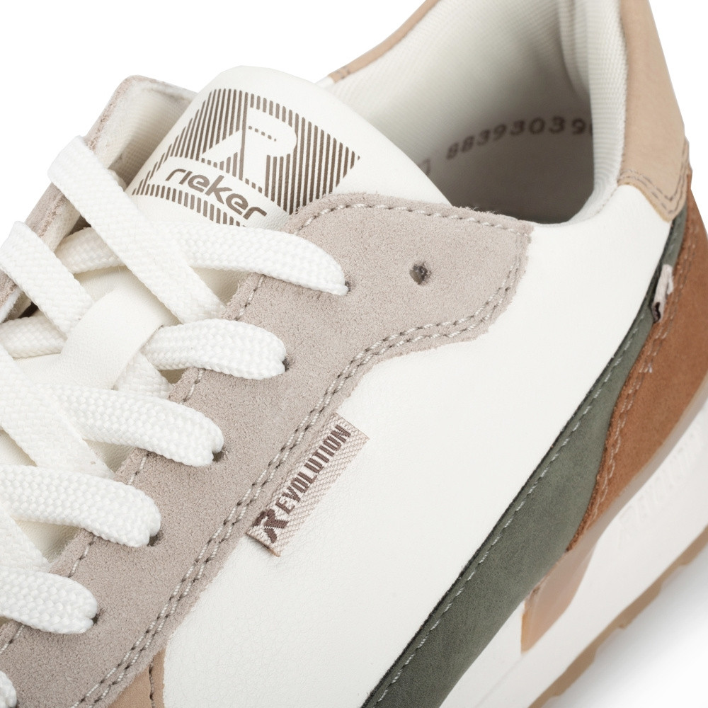 detail Pánské tenisky RIEKER REVOLUTION U0307-80 bílá S4