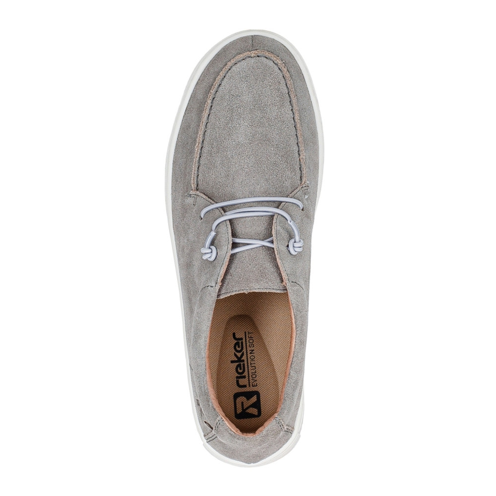 detail Pánské polobotky RIEKER REVOLUTION U0702-42 šedá S4