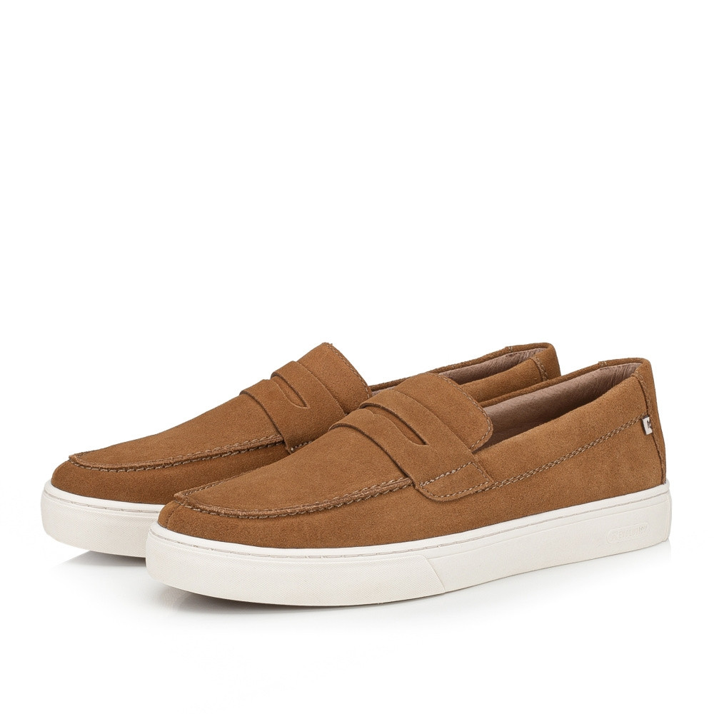 detail Pánské mokasíny RIEKER U0703-22 hnědá S4