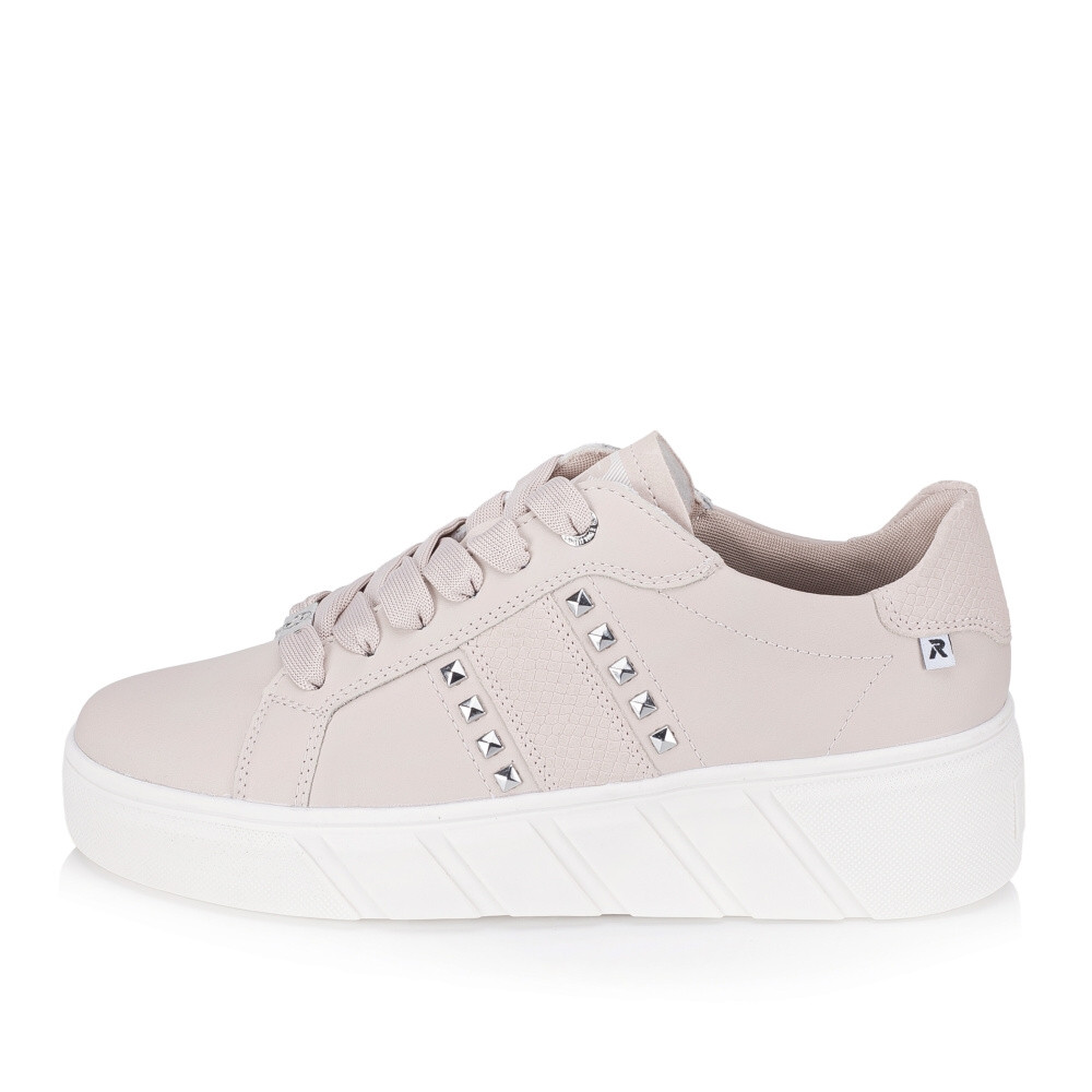 detail Dámské tenisky RIEKER REVOLUTION W0506-31 růžová S4