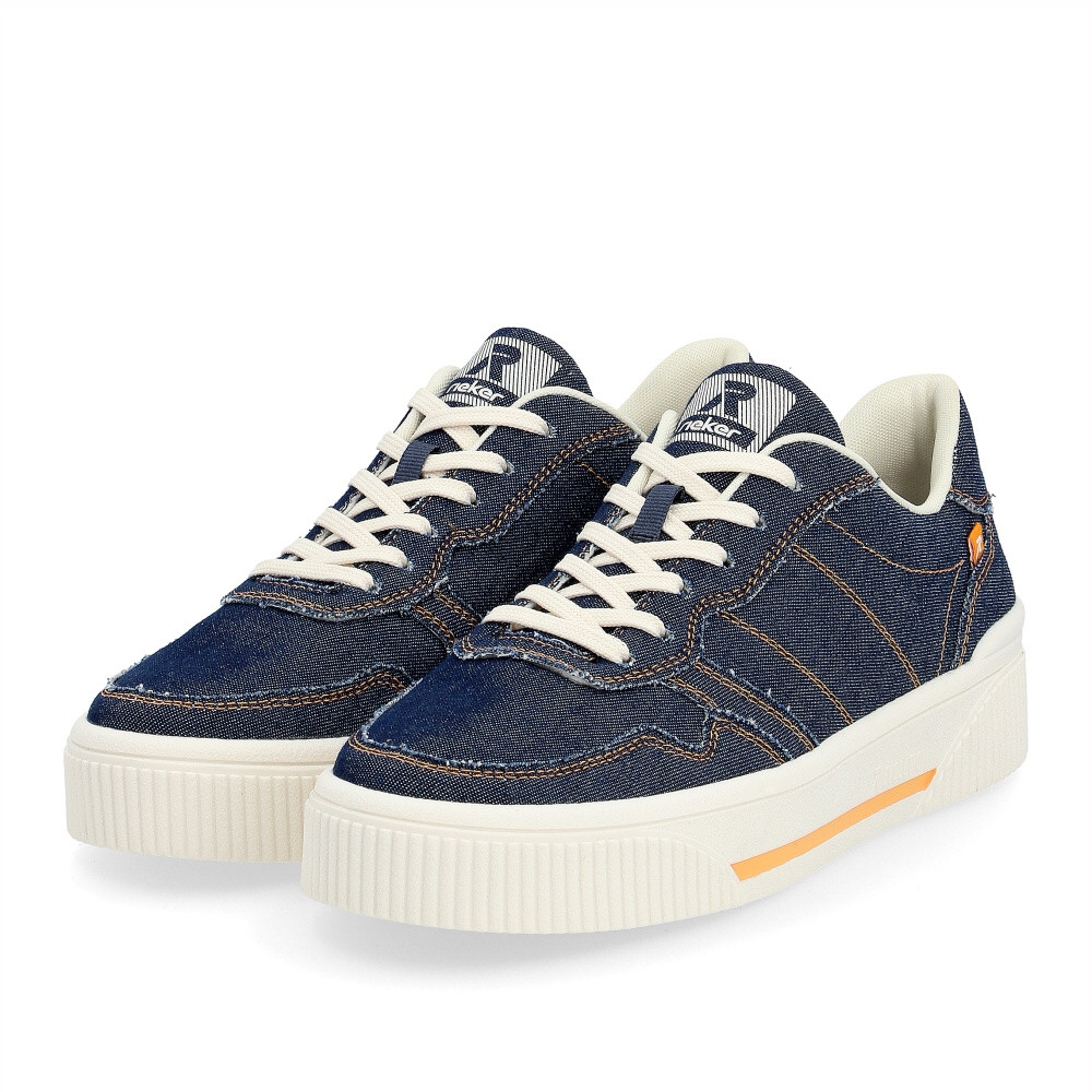 detail Dámske tenisky RIEKER REVOLUTION W0706-14 modrá S4