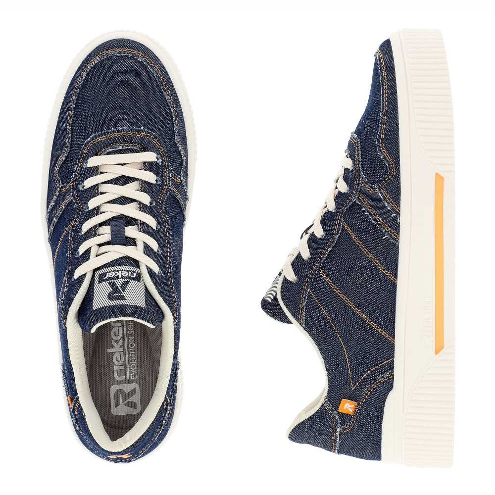 detail Dámske tenisky RIEKER REVOLUTION W0706-14 modrá S4