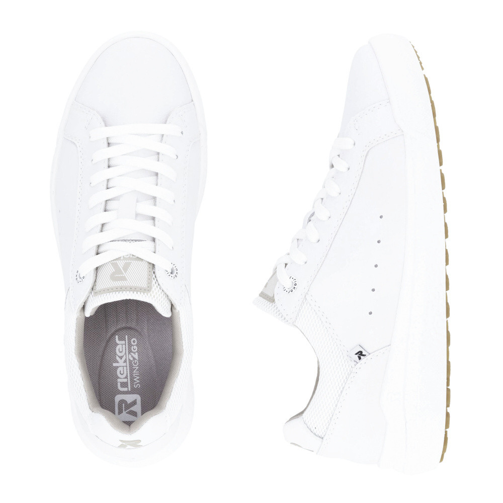 detail Dámské tenisky RIEKER W1100-80 bílá S5