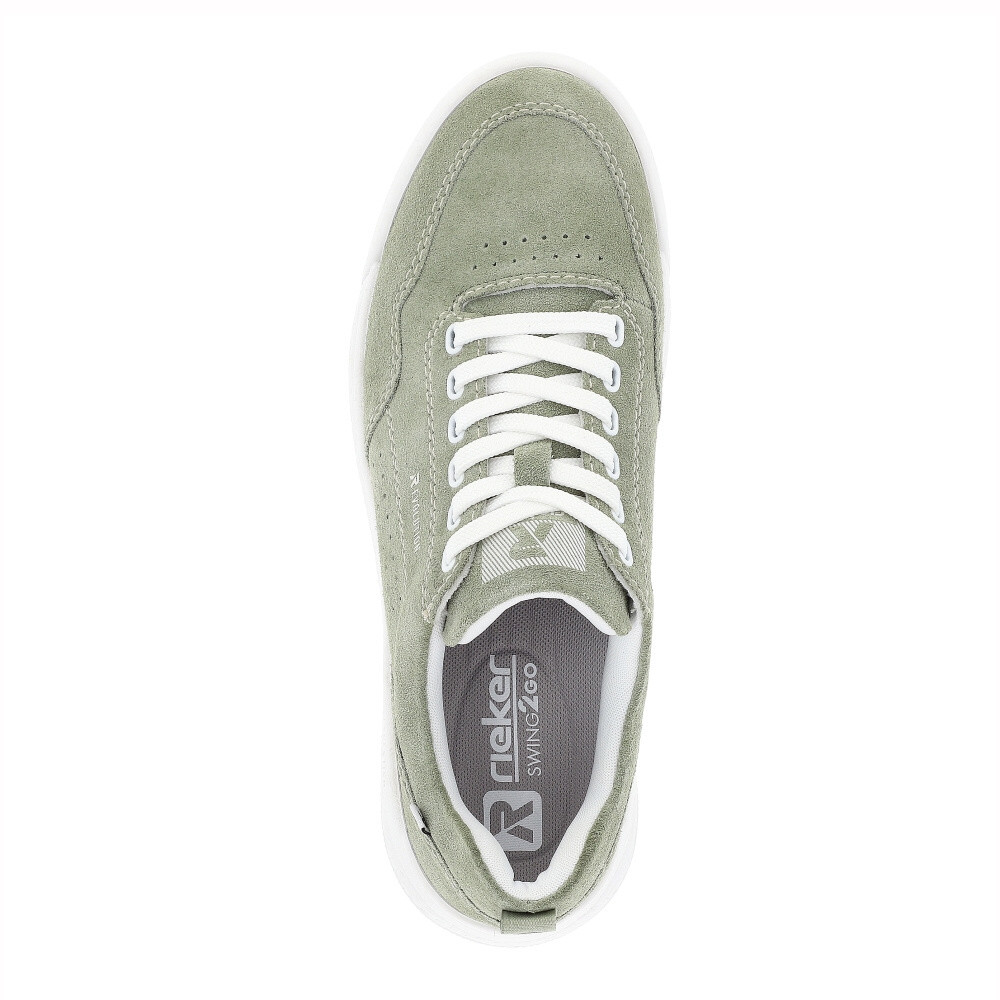 detail Dámské tenisky RIEKER W1101-52 zelená S4