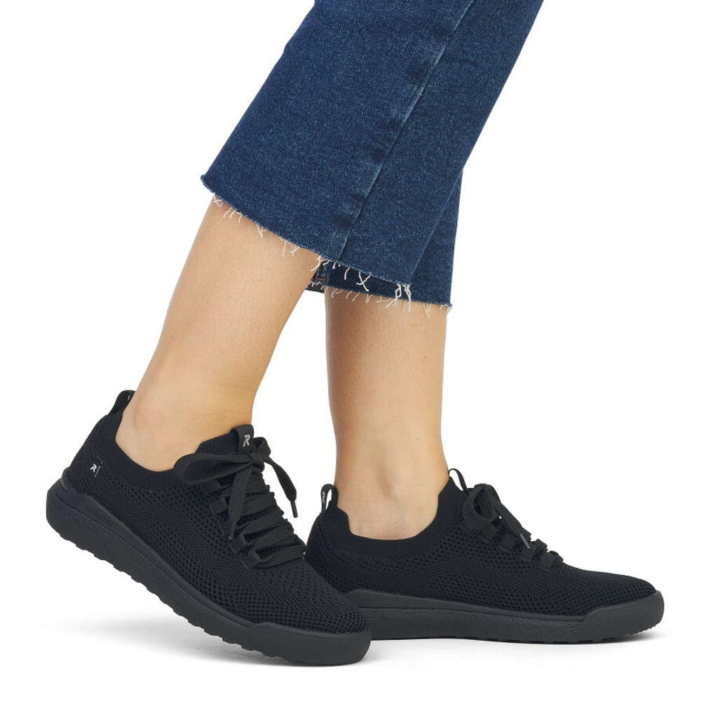 detail Dámské tenisky RIEKER RIE-10106135-S4 černá