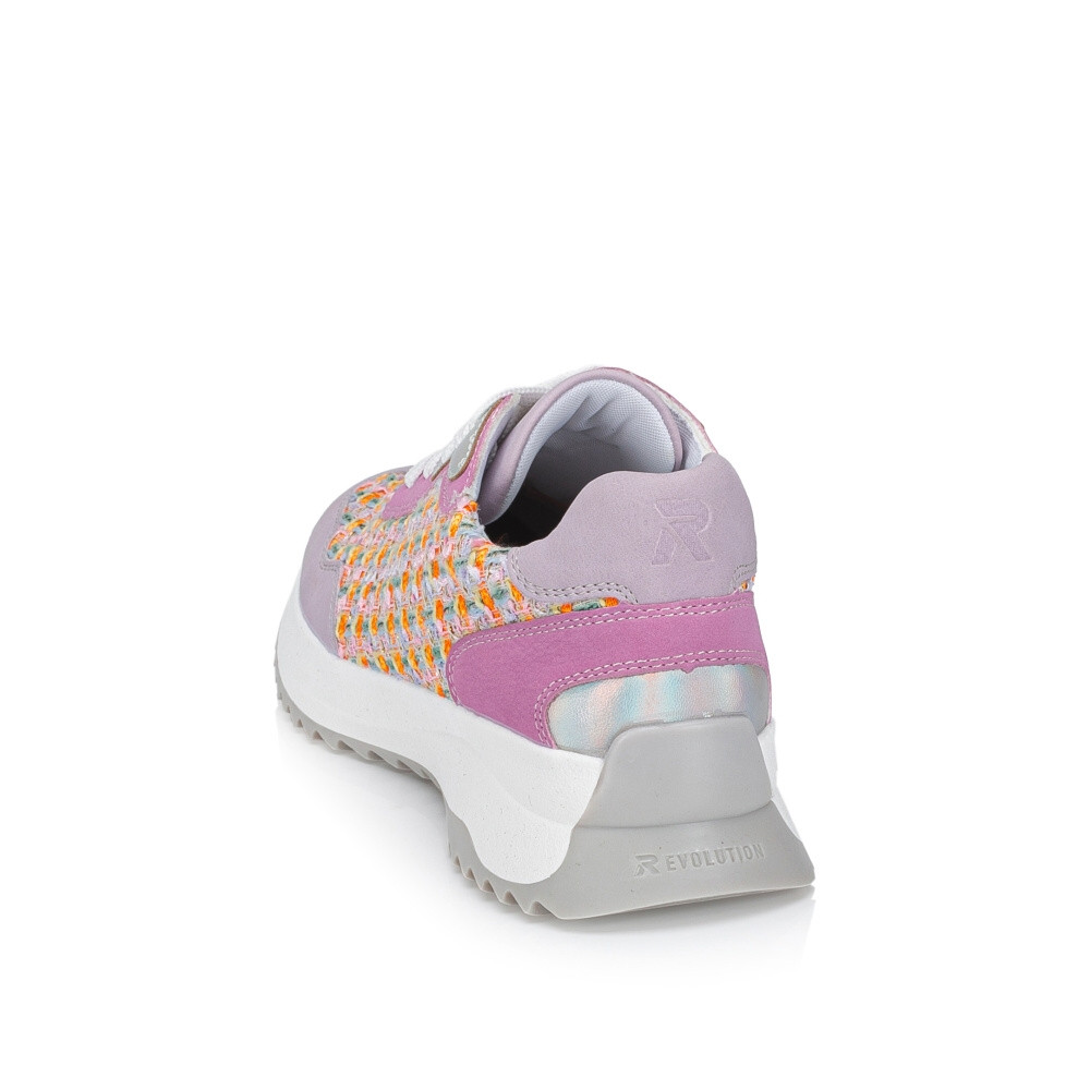 detail Dámské tenisky RIEKER W1300-90 fialová S4