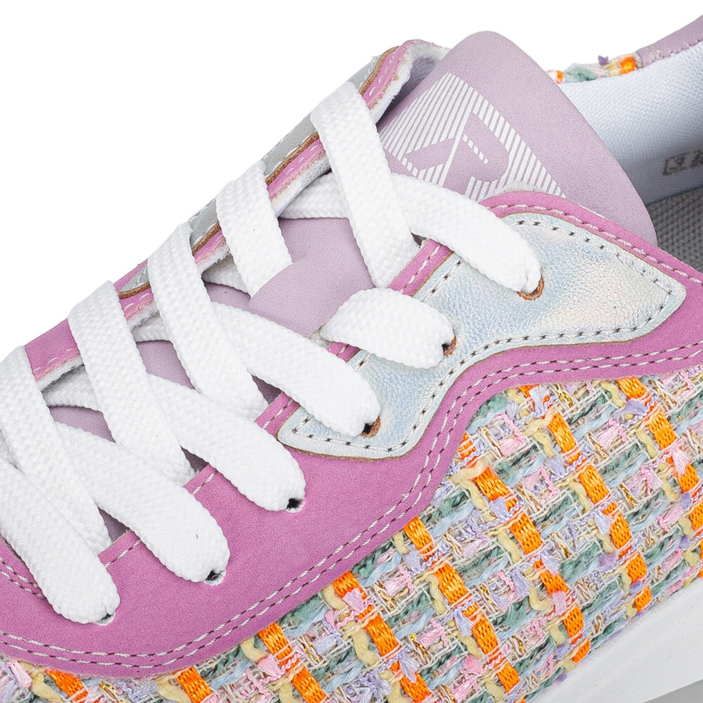 detail Dámské tenisky RIEKER W1300-90 fialová S4