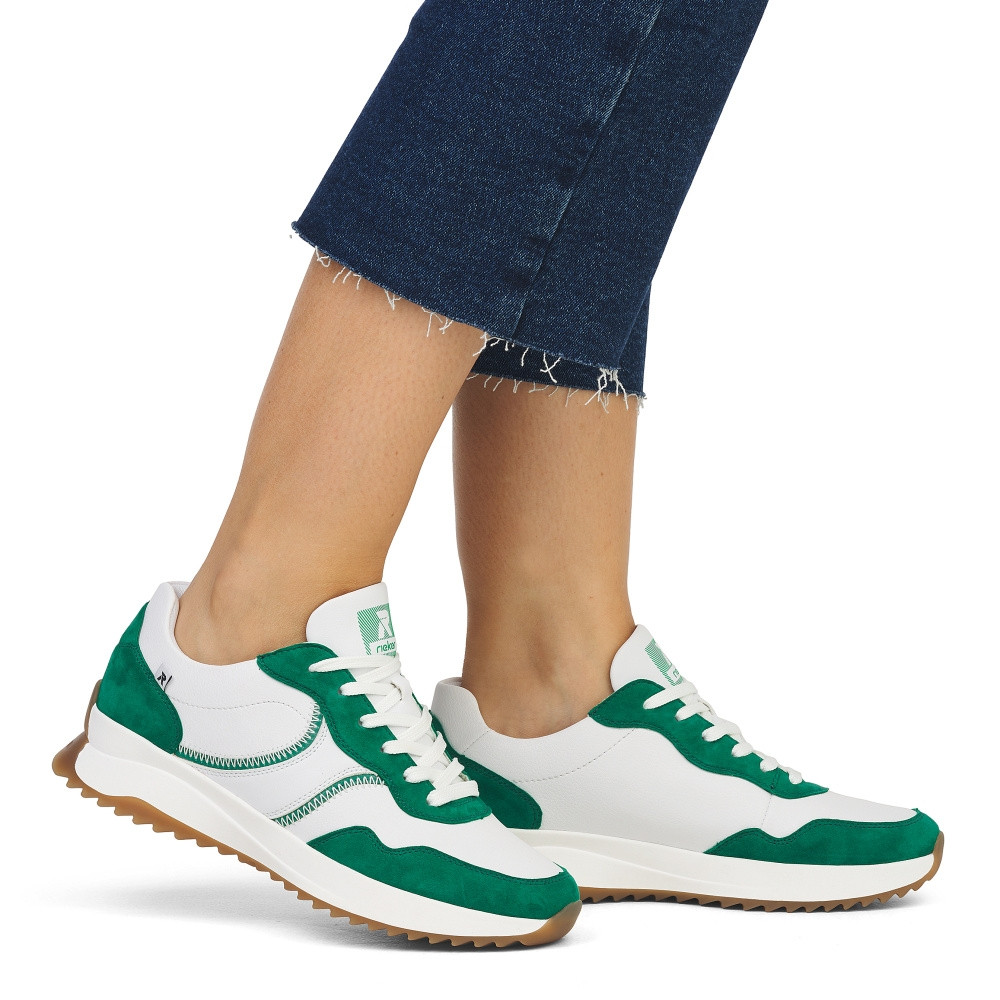 detail Dámské tenisky RIEKER REVOLUTION W1302-80 bílá S4