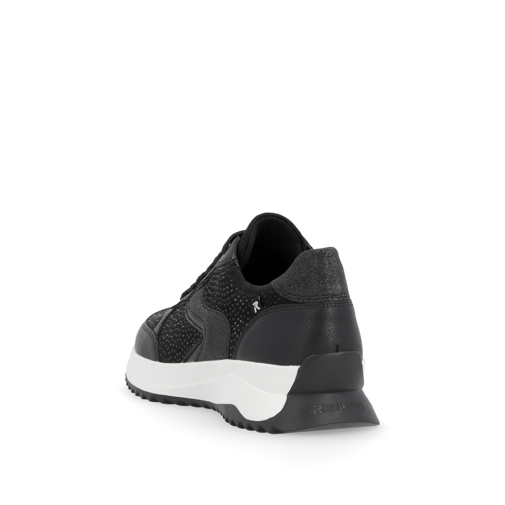 detail Dámské tenisky RIEKER REVOLUTION W1304-00 černá S4