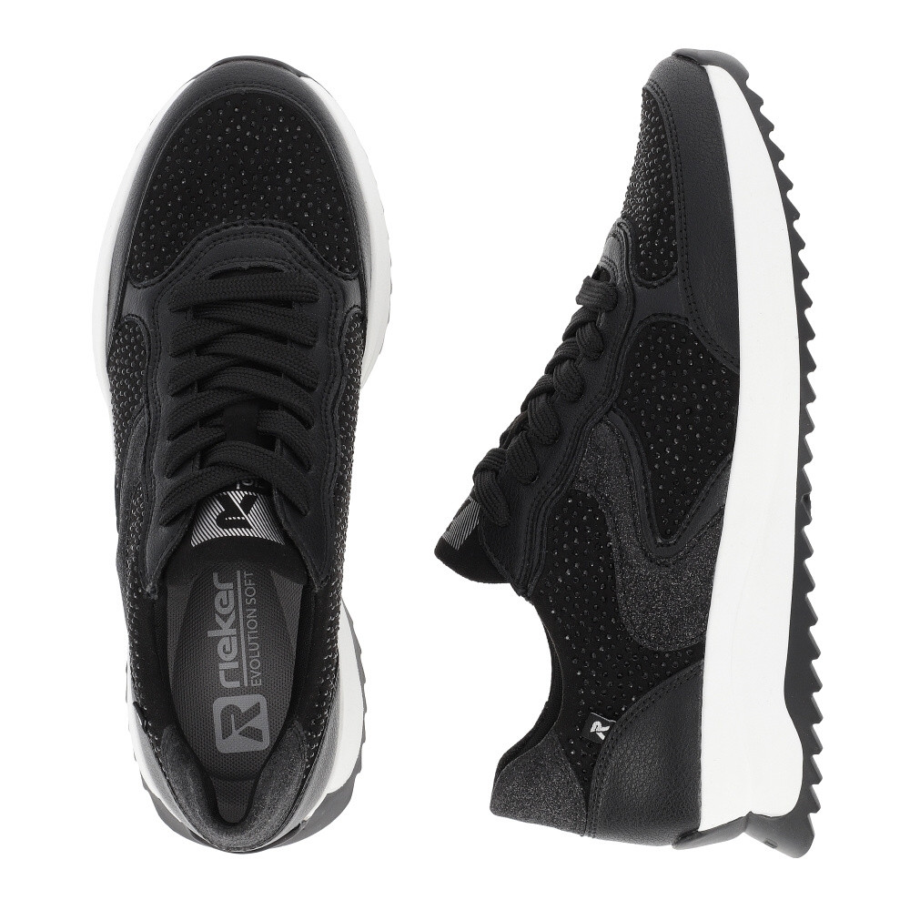 detail Dámské tenisky RIEKER REVOLUTION W1304-00 černá S4