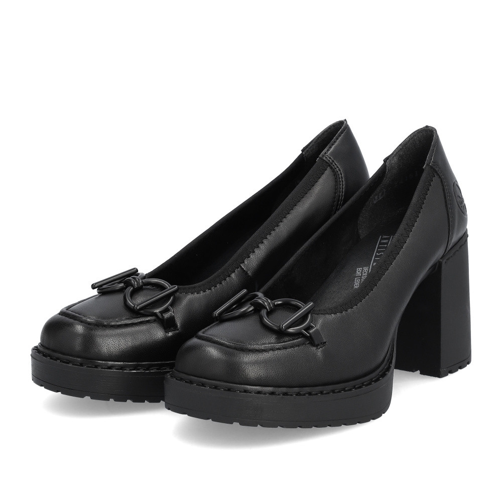 detail Dámské lodičky RIEKER Y4161-00 černá S4