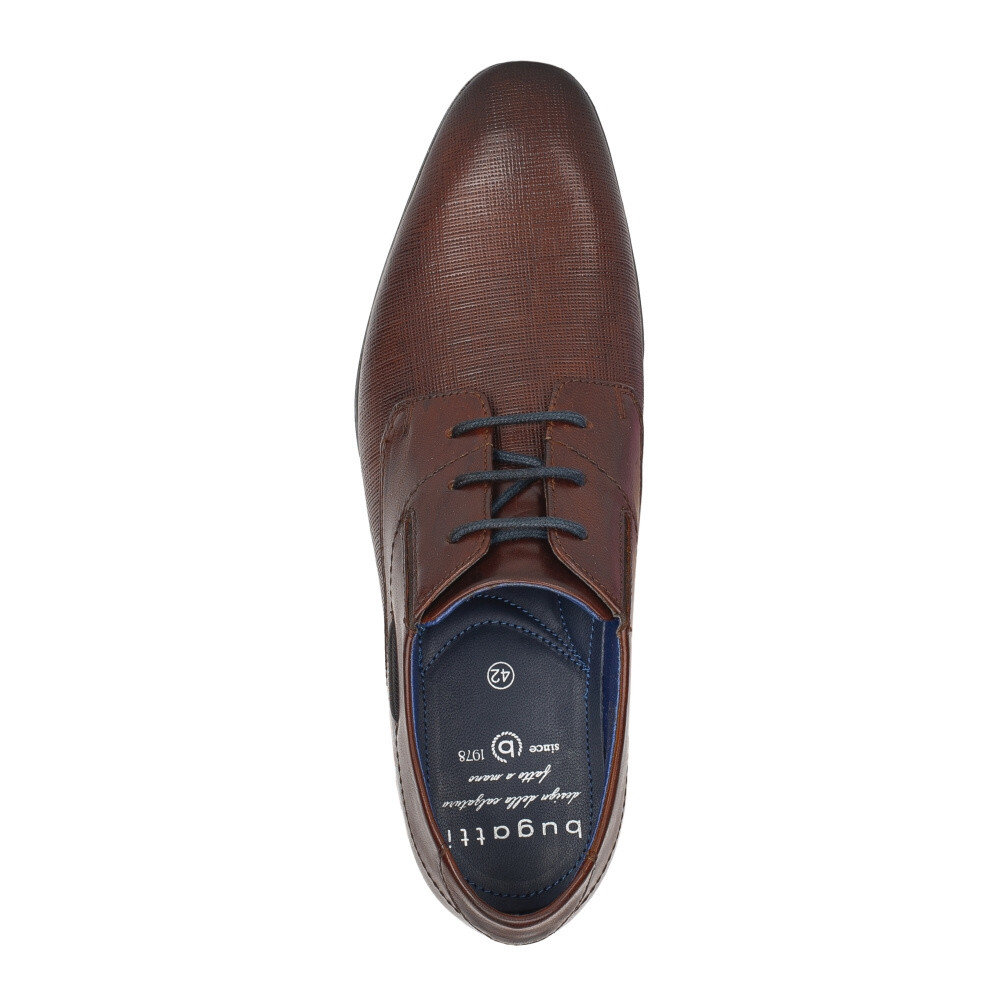 detail Pánské polobotky BUGATTI 95514-6300 hnědá S4