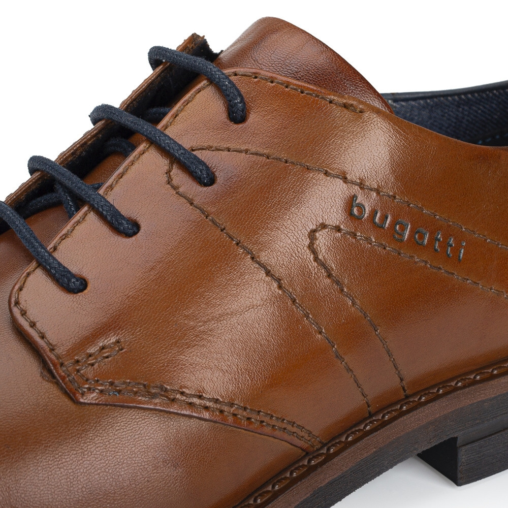 detail Pánské polobotky BUGATTI A9G06-6300 hnědá S4