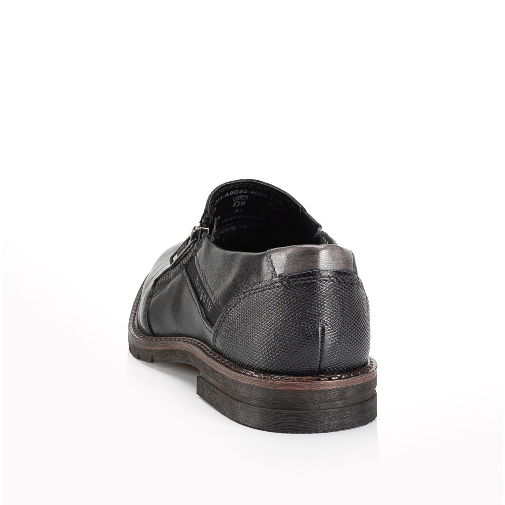 detail Pánské polobotky BUGATTI A9G62-1000 černá S4