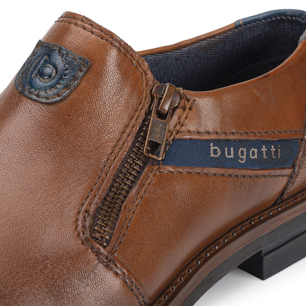 detail Pánské polobotky BUGATTI A9G62-6300 hnědá S4