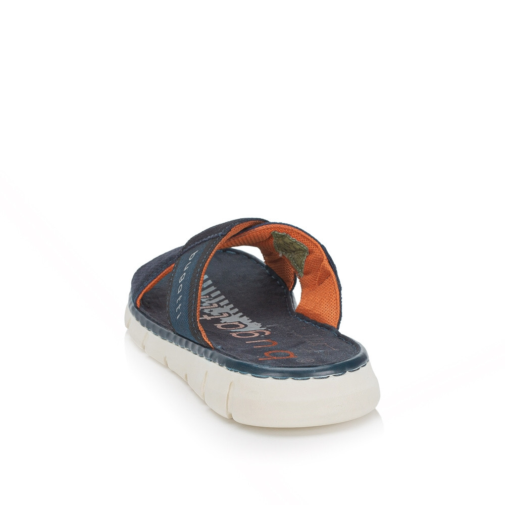 detail Pánské nazouváky BUGATTI AK083-4100 modrá S4