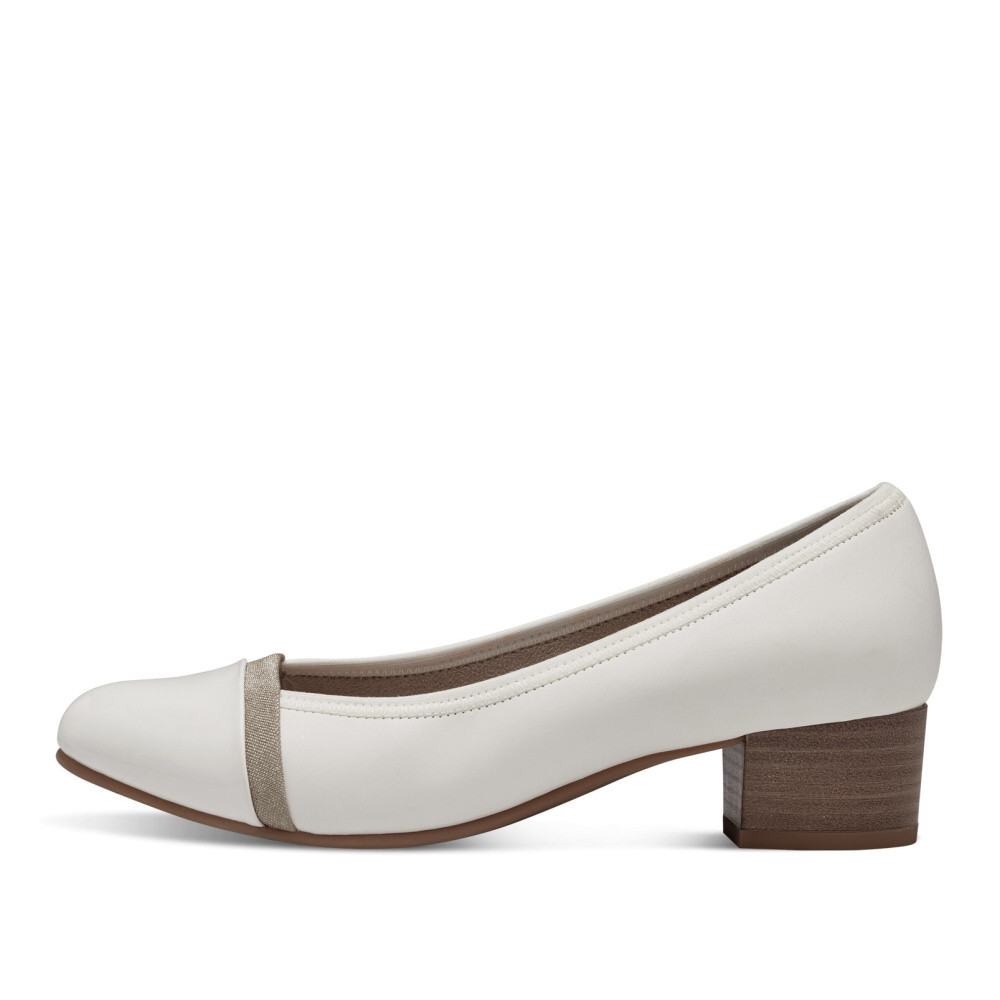 detail Dámské lodičky JANA 22367-42-118 bílá S4