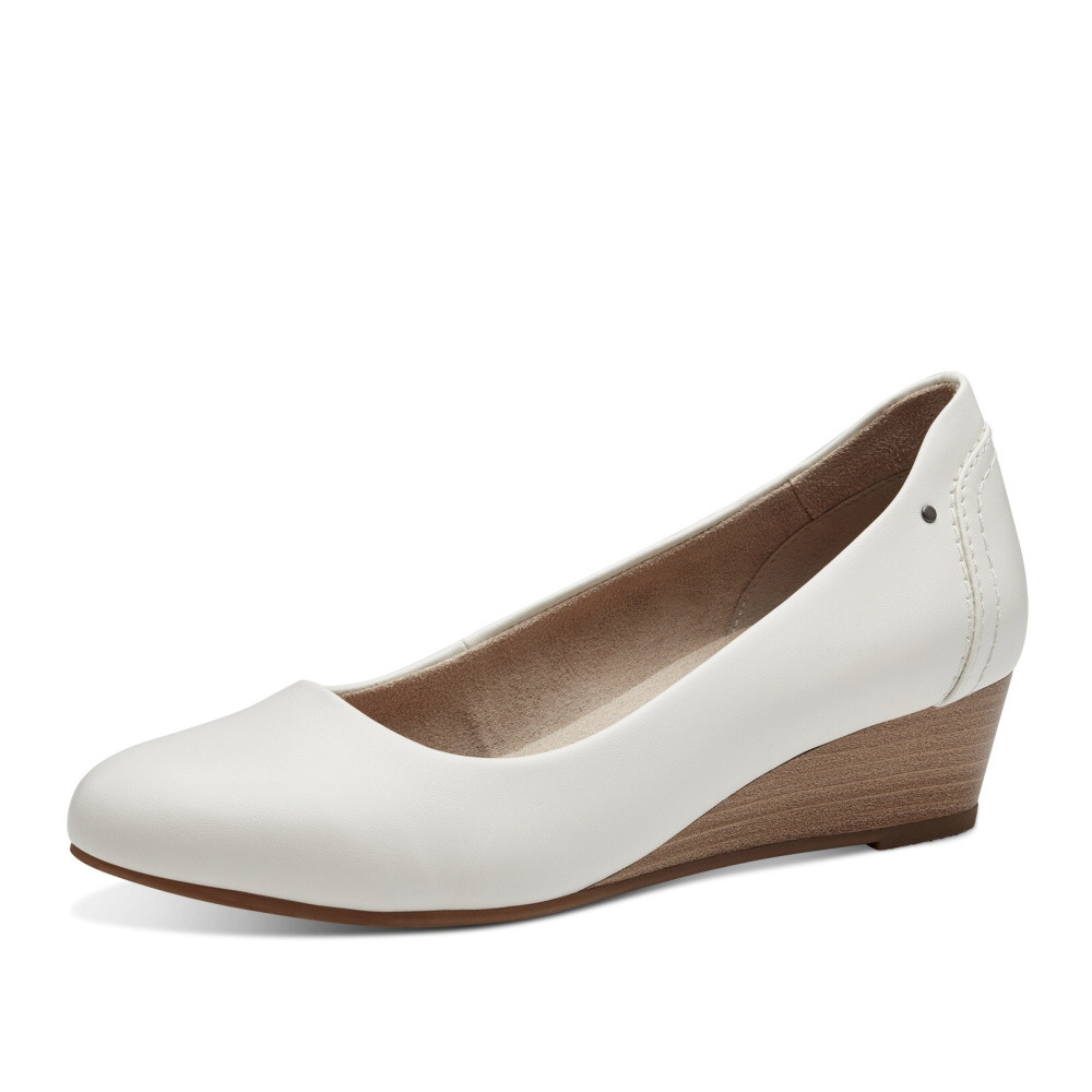 detail Dámské lodičky JANA 22376-42-100 bílá S4