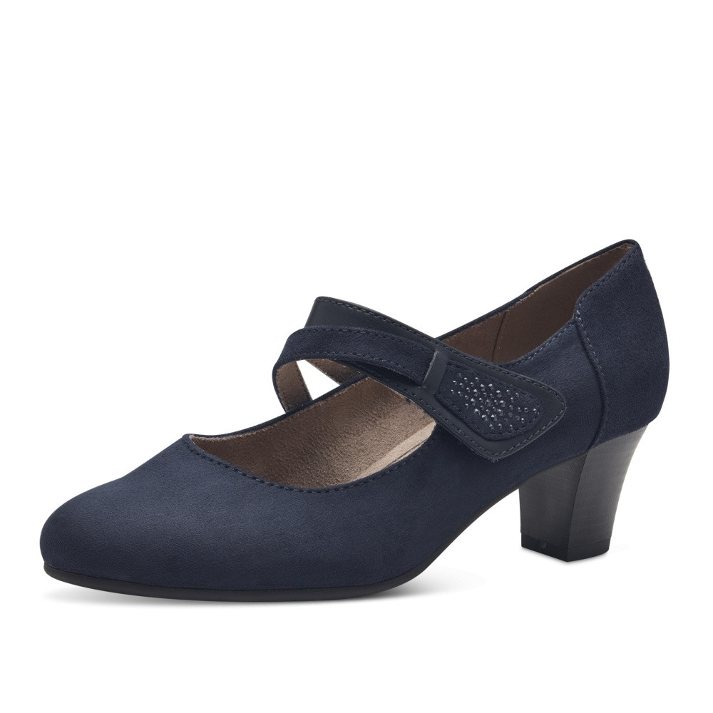 detail Dámské lodičky JANA 24464-42-805 modrá W4