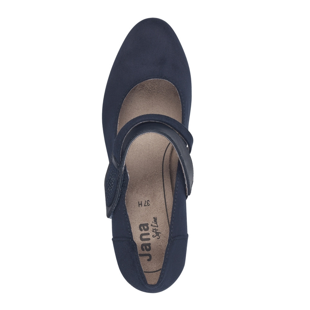 detail Dámské lodičky JANA 24464-42-805 modrá W4