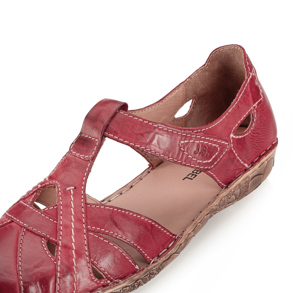 detail Dámské polobotky JOSEF SEIBEL 79529 červená S5