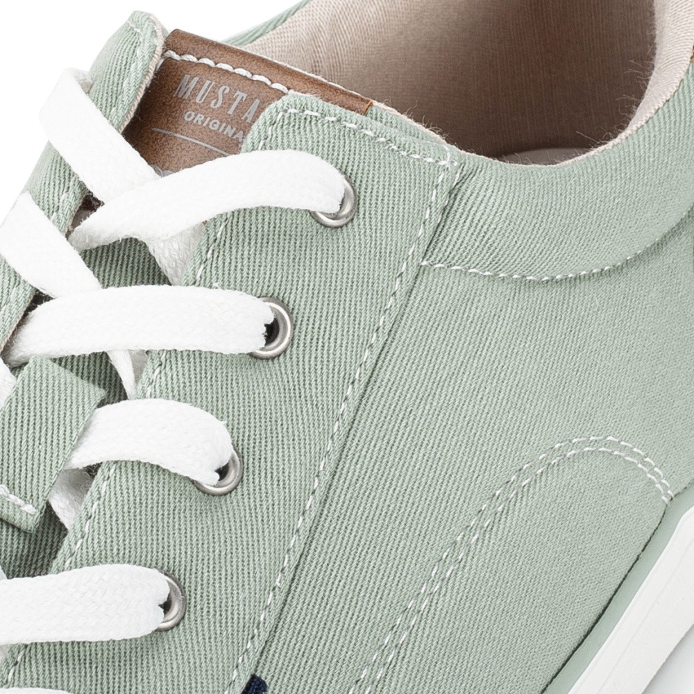 detail Dámské tenisky MUSTANG 1272307-750 zelená S4