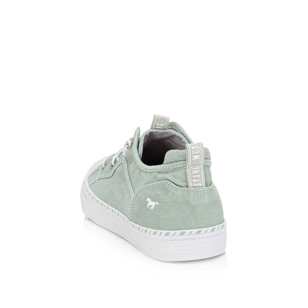 detail Dámské tenisky MUSTANG 1376308-750 zelená S5