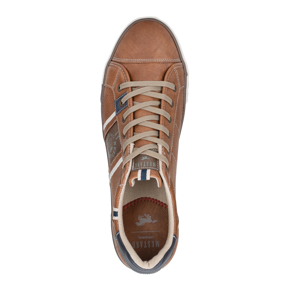 detail Pánské tenisky MUSTANG 4072317-307 hnědá S5