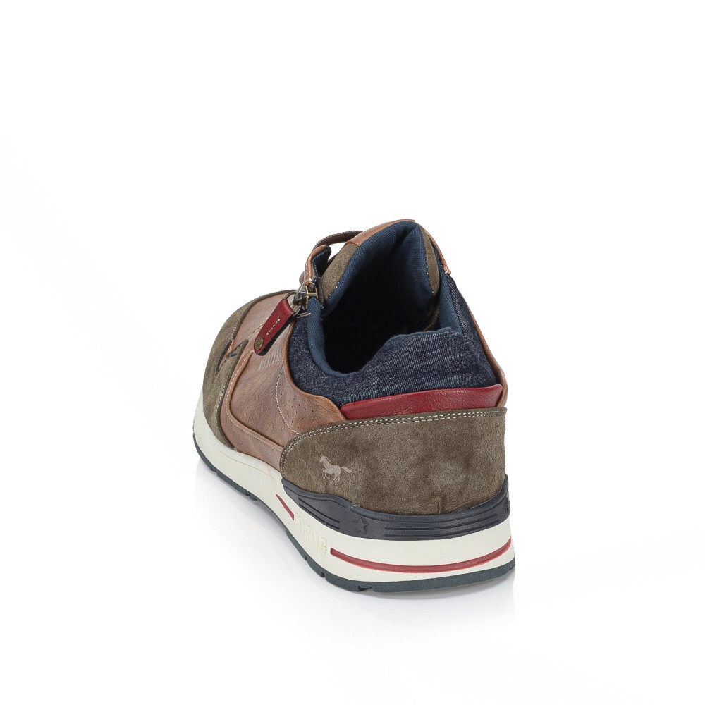 detail Pánské polobotky MUSTANG 4154313-333 hnědá S5