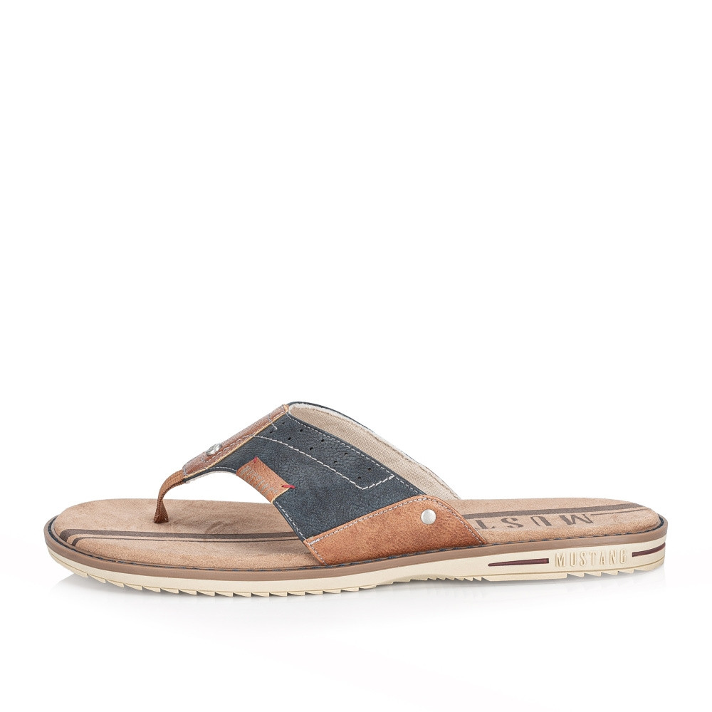 detail Pánské žabky MUSTANG 4152708-820 modrá S5