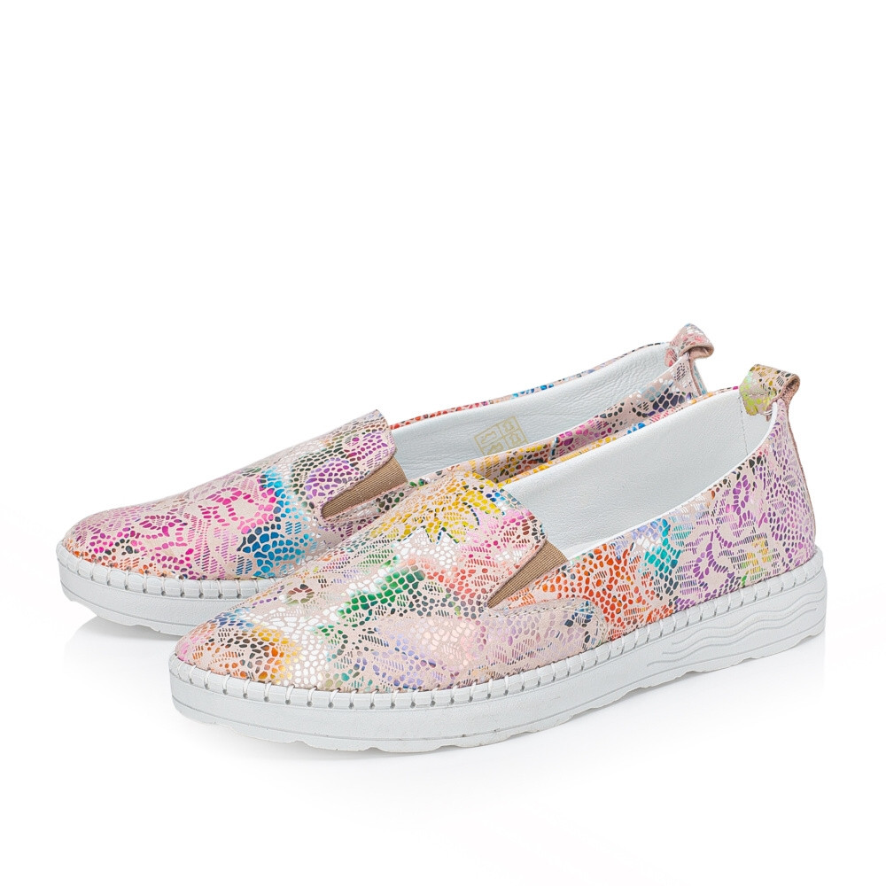 detail Dámské mokasíny IBERIUS 016-530 růžová S4