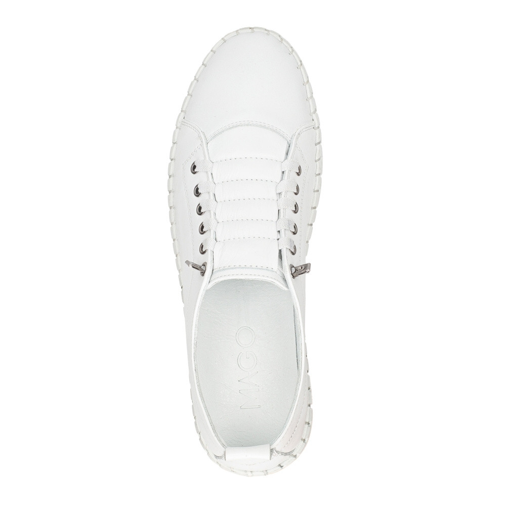 detail Dámské polobotky IBERIUS 064-6019-1 bílá S4