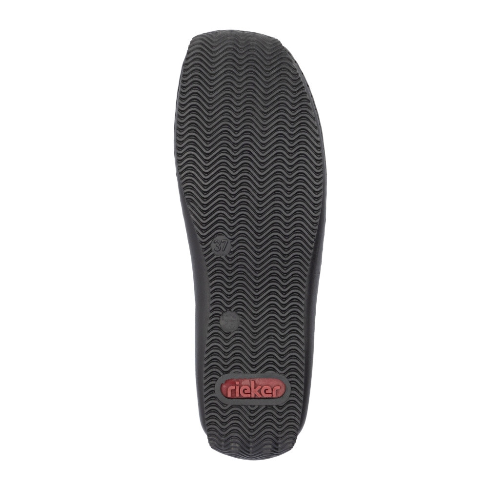 detail Dámske mokasíny RIEKER L1751-02 čierna W4