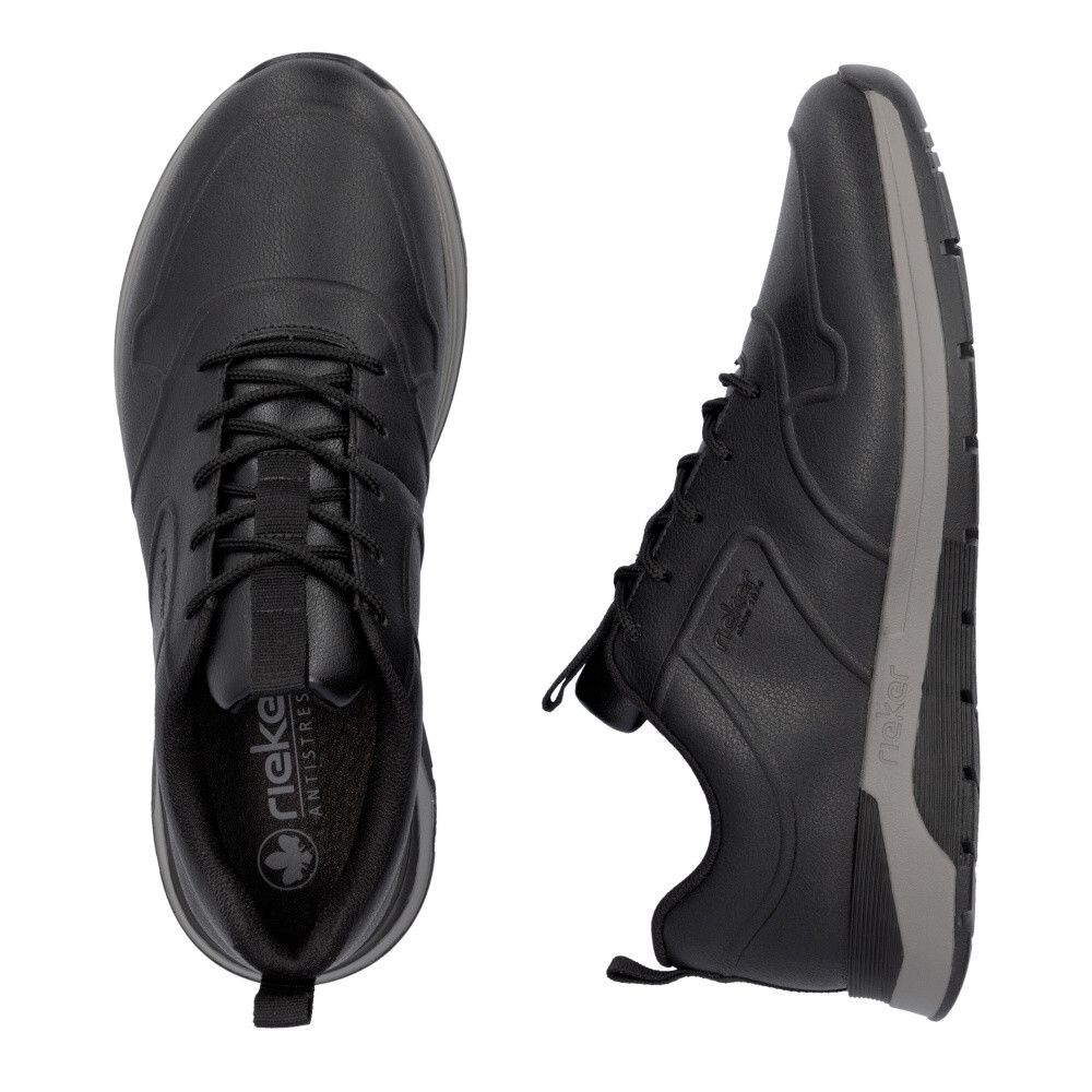detail Pánske tenisky RIEKER 39614-00 čierna W4