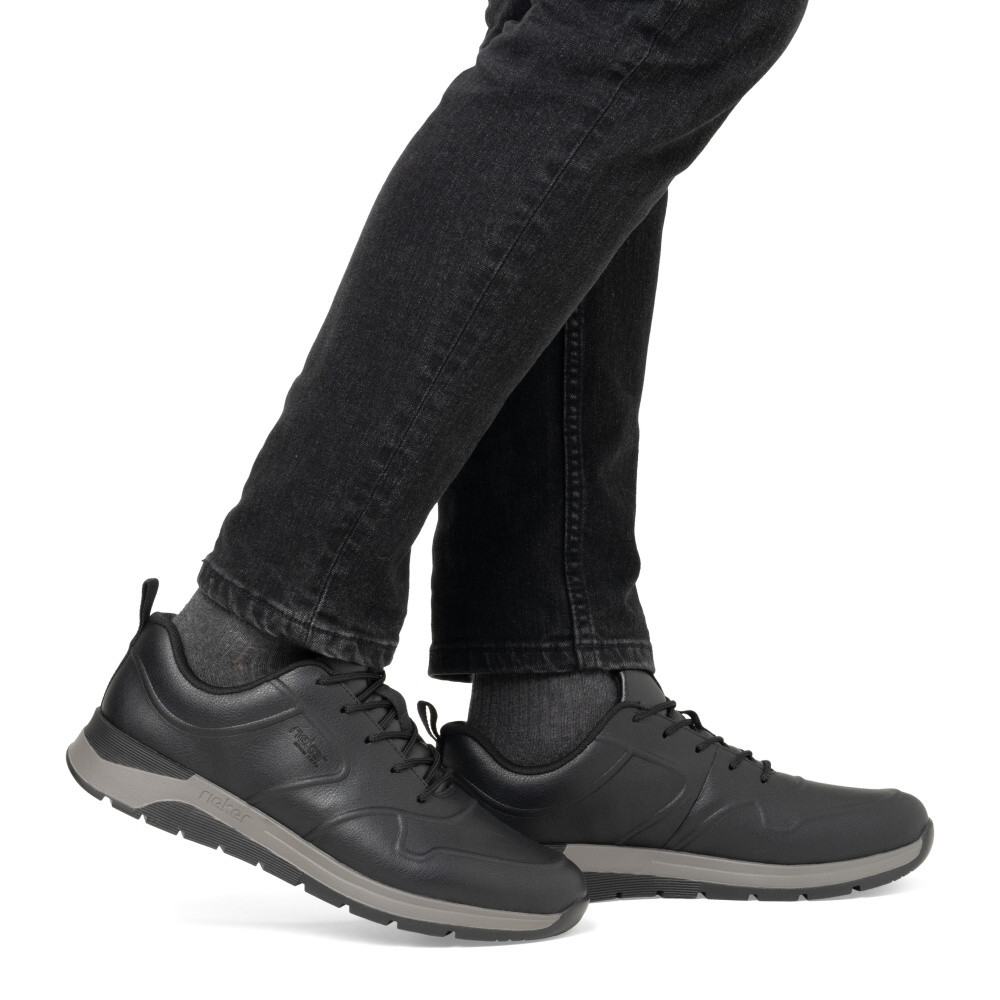 detail Pánske tenisky RIEKER 39614-00 čierna W4