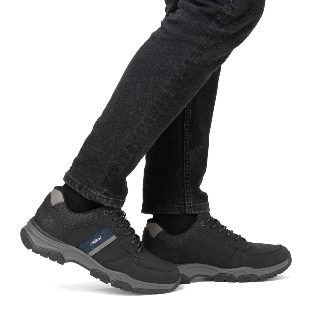 detail Pánské polobotky RIEKER 11211-01 černá W4
