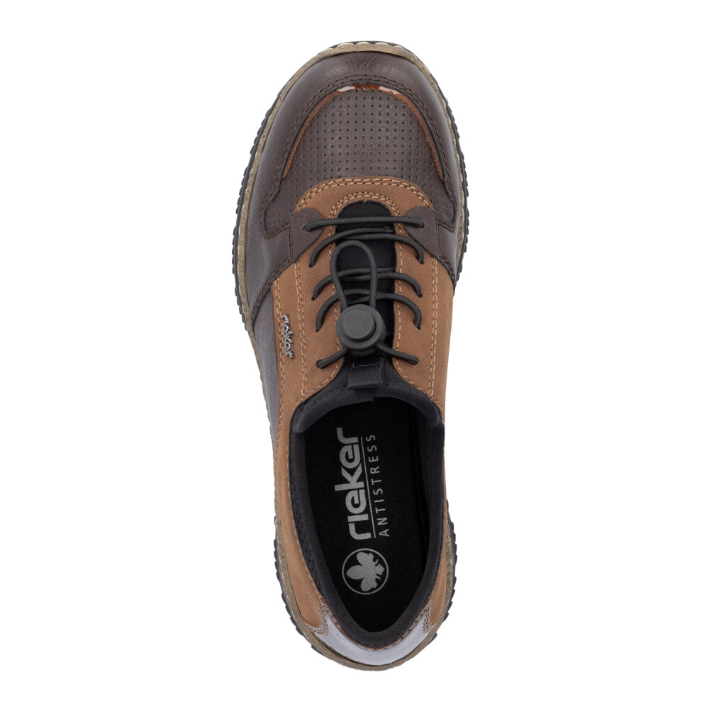 detail Dámske tenisky RIEKER N3294-25 hnedá W4