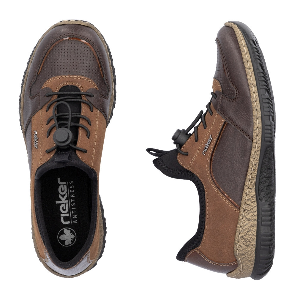 detail Dámske tenisky RIEKER N3294-25 hnedá W4