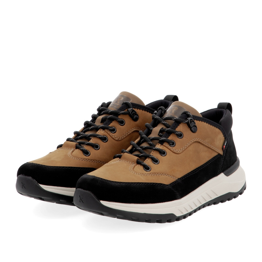 detail Pánske tenisky RIEKER REVOLUTION U0102-68 žltá W4