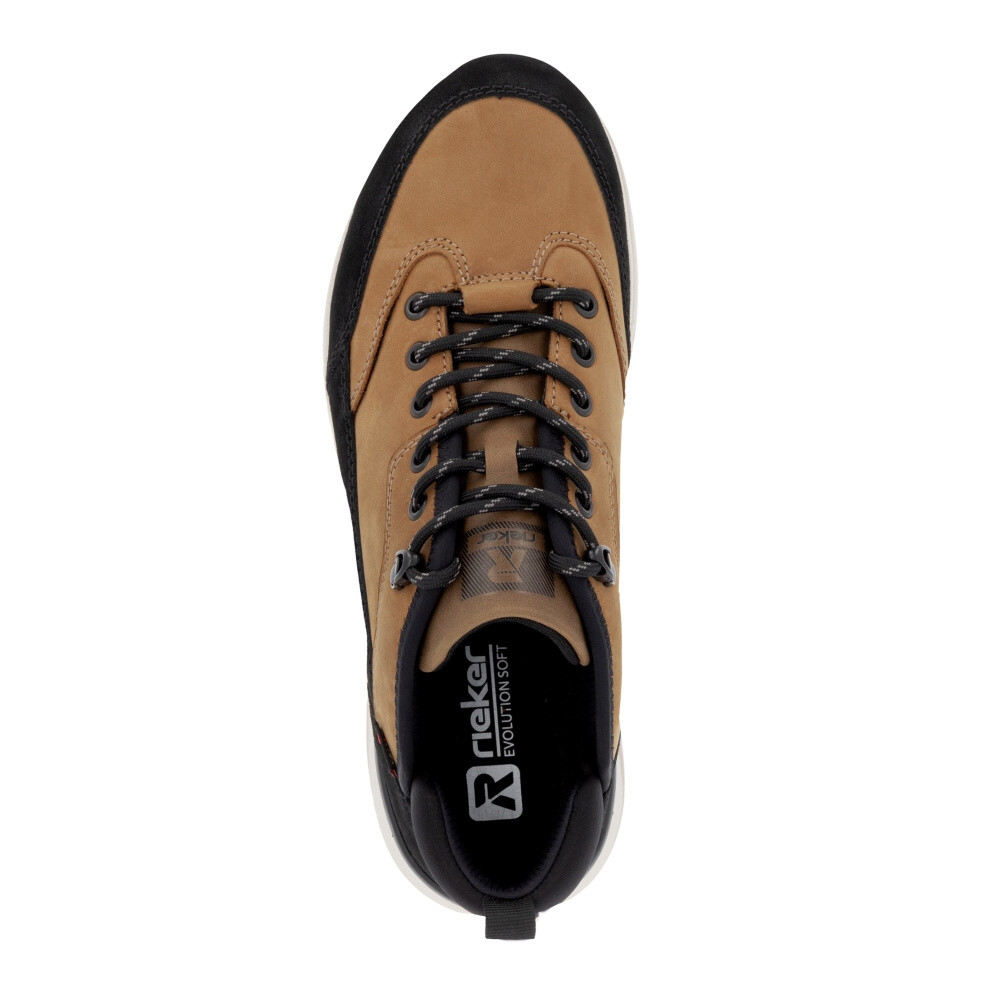 detail Pánske tenisky RIEKER REVOLUTION U0102-68 žltá W4