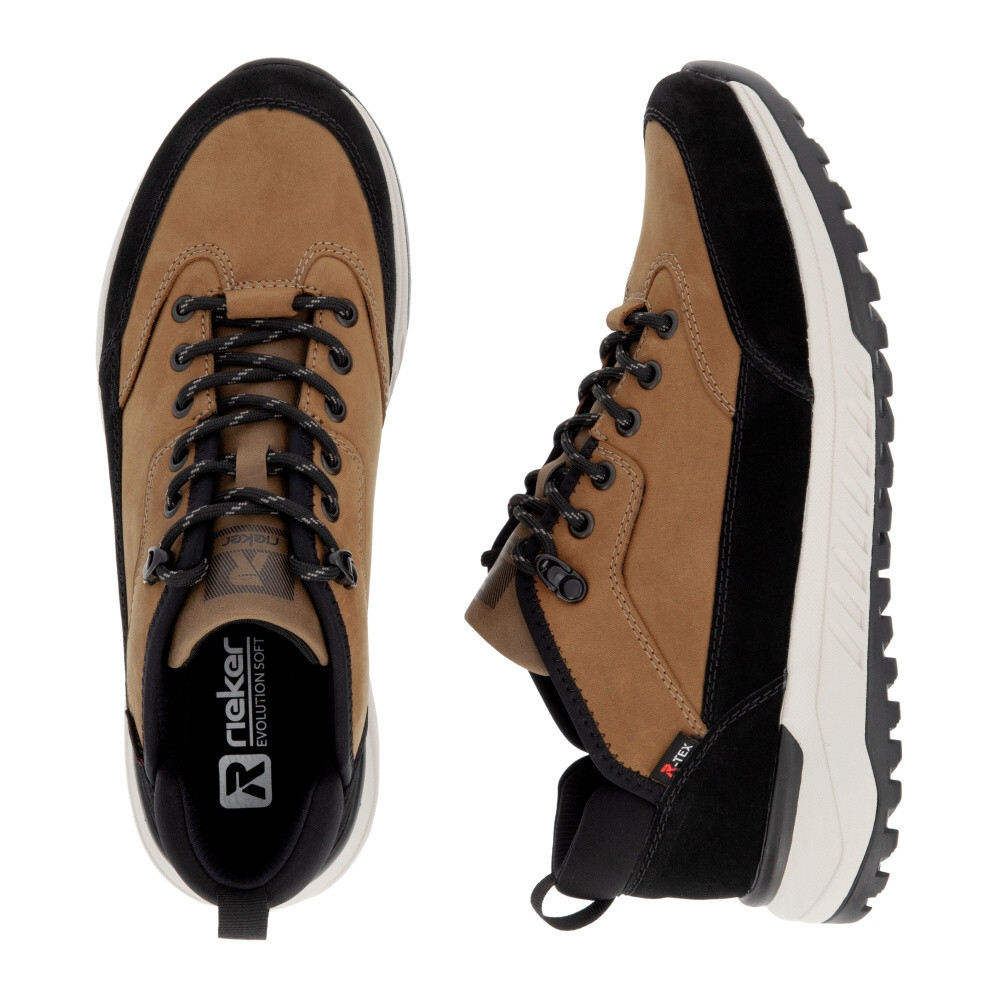 detail Pánske tenisky RIEKER REVOLUTION U0102-68 žltá W4