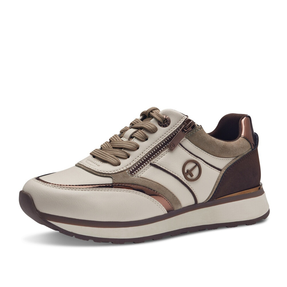 detail Dámské tenisky TAMARIS 23726-43-387 béžová W4