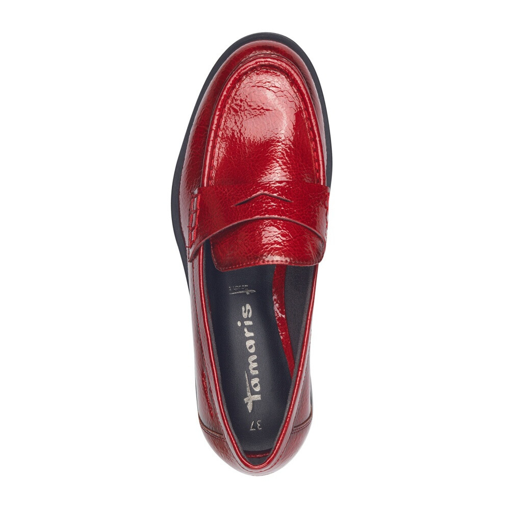 detail Dámské mokasíny TAMARIS 24311-41-500 červená S5