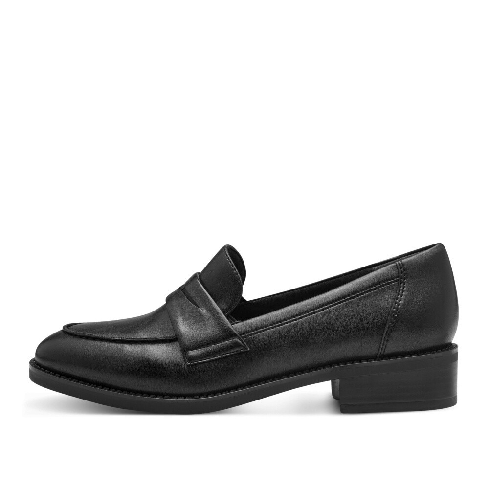 detail Dámské mokasíny TAMARIS 1-24331-43   BLACK MATT 020   H/W4
