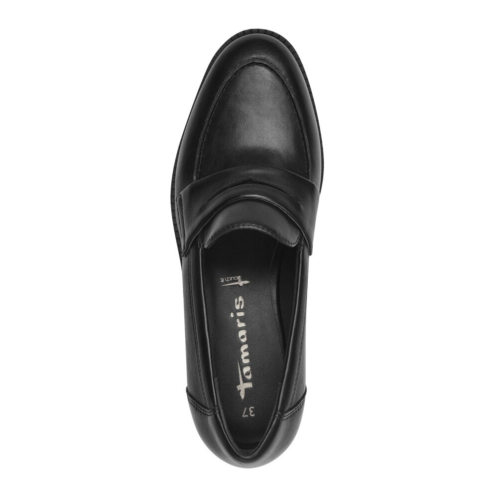 detail Dámské mokasíny TAMARIS 1-24331-43   BLACK MATT 020   H/W4
