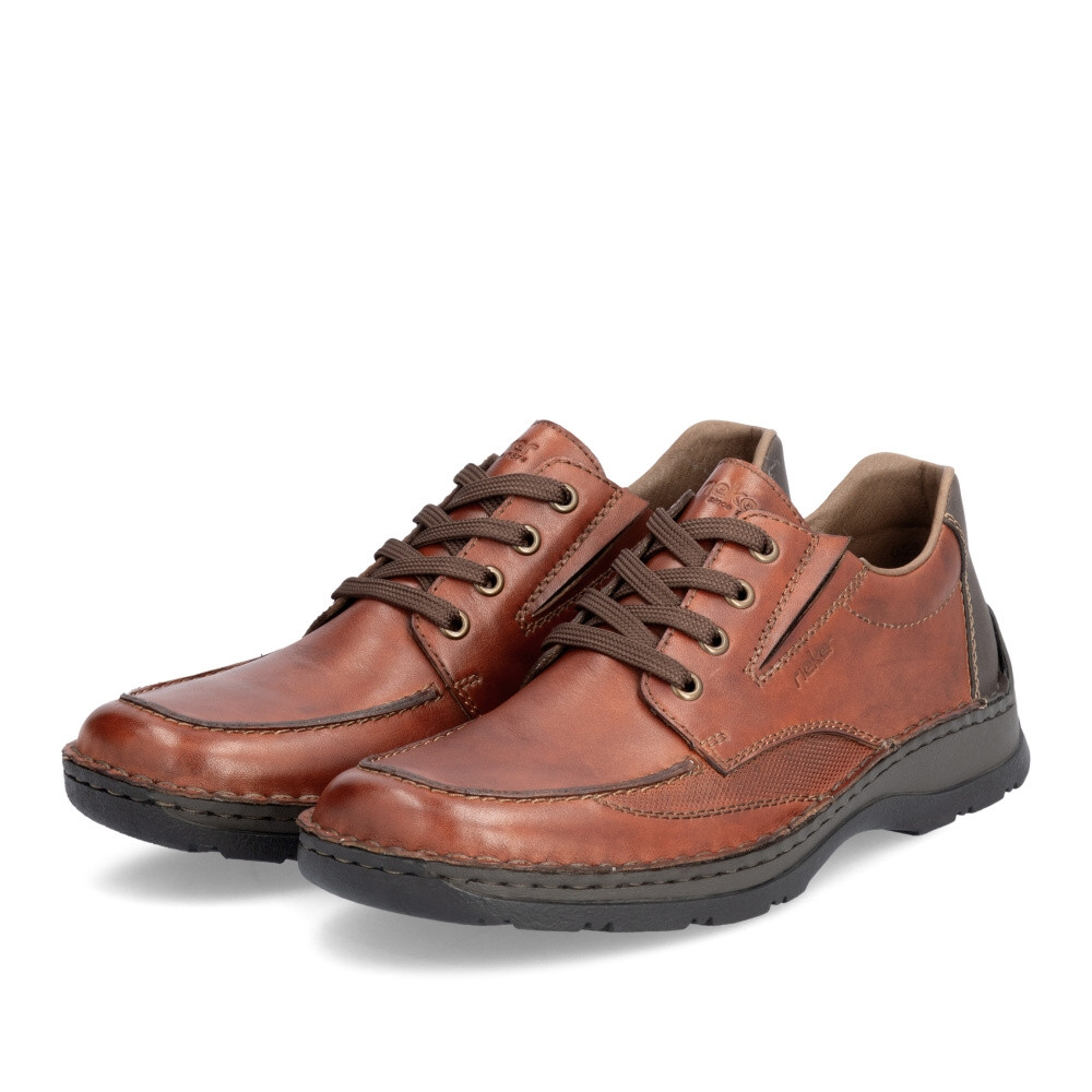 detail Pánské polobotky RIEKER 05315-24 hnědá W4