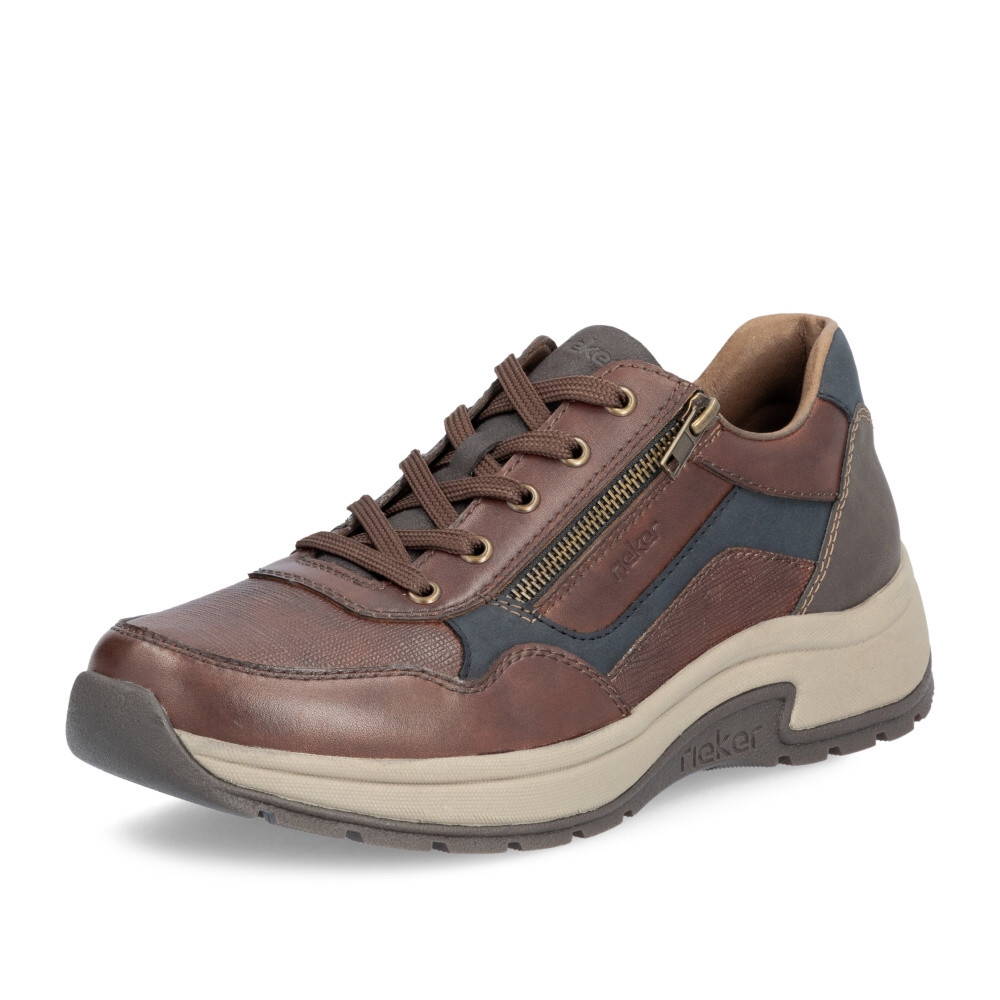 detail Pánské polobotky RIEKER 11001-25 hnědá W4