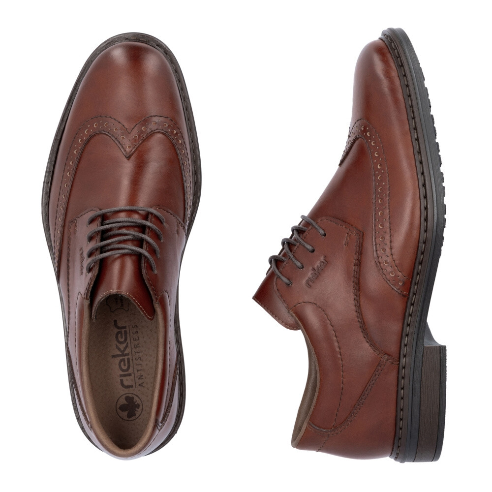 detail Pánské polobotky RIEKER 17620-24 hnědá W5