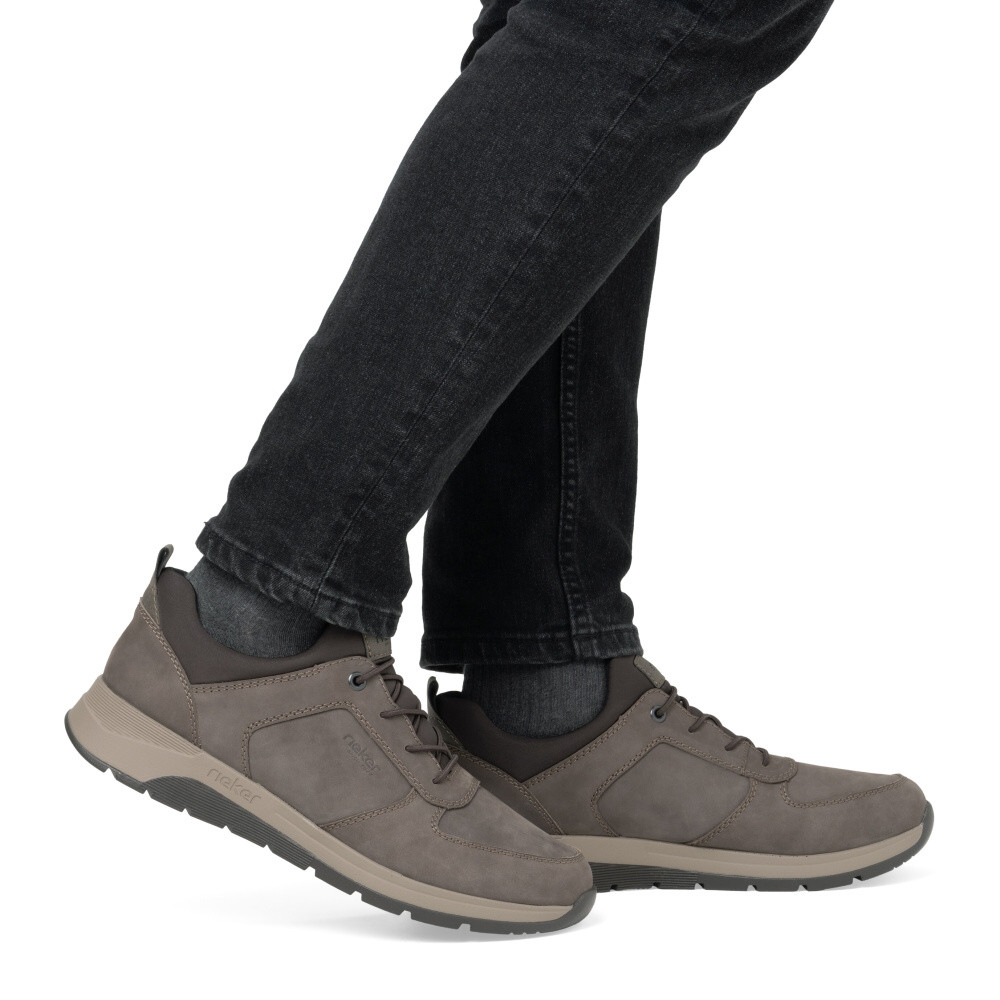 detail Pánské tenisky RIEKER 39653-25 hnědá W4