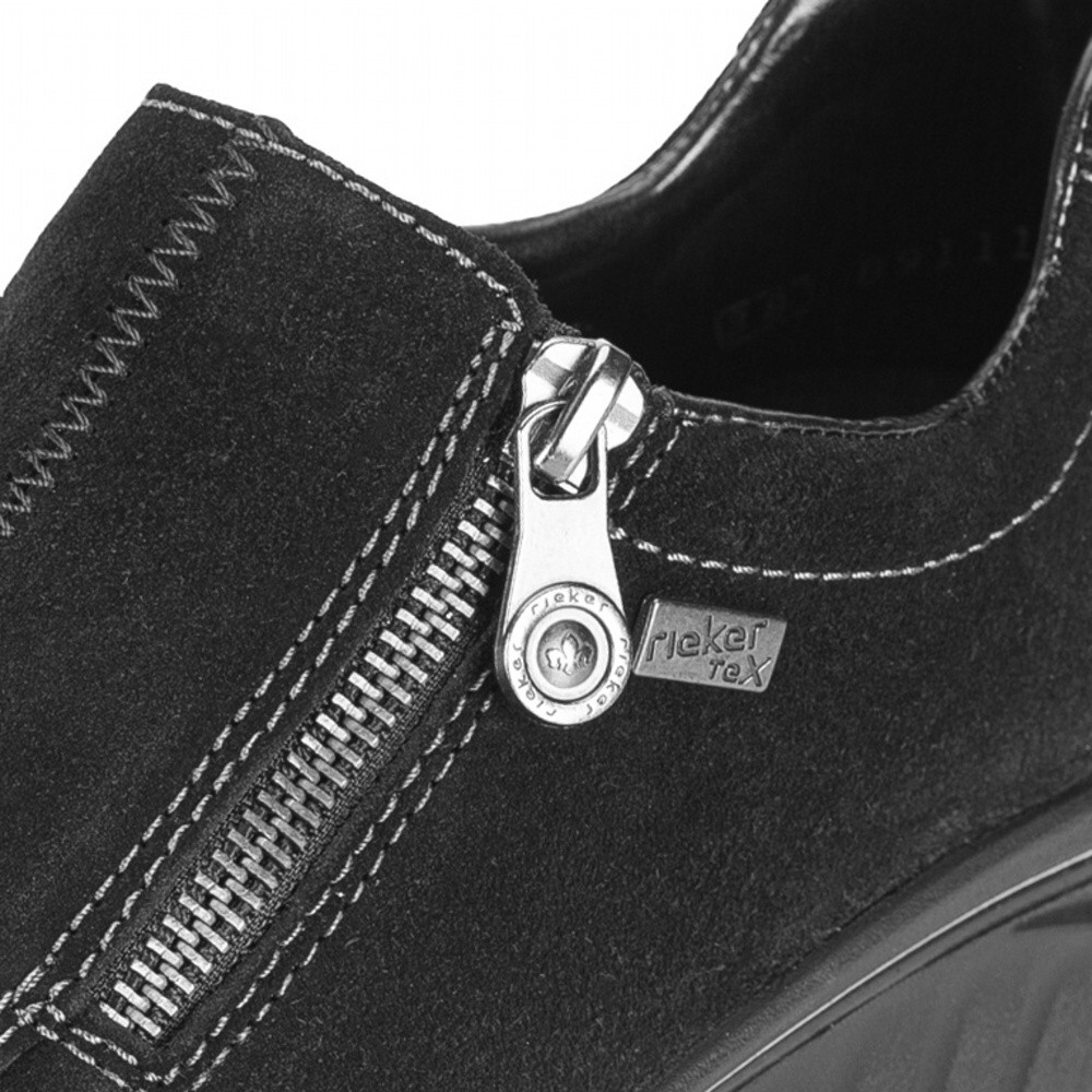 detail Dámské polobotky RIEKER 59071-00 černá W4